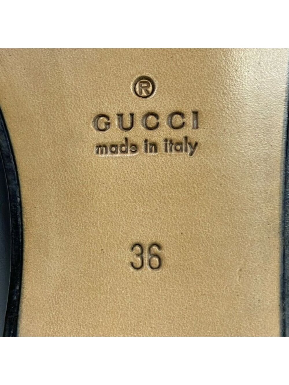 Gucci Loafers 36 Black Horsebit Leather - Picture 6 of 8
